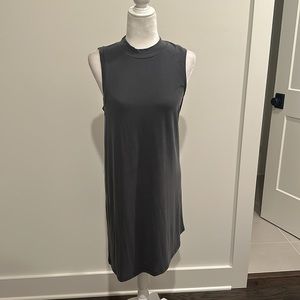 NWT Madewell Sandwash Sleeveless Gray Dress Sz M